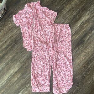 Two Piece Kate Spade Heart Pajamas